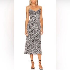 Midi multi-floral dress 1X NWT